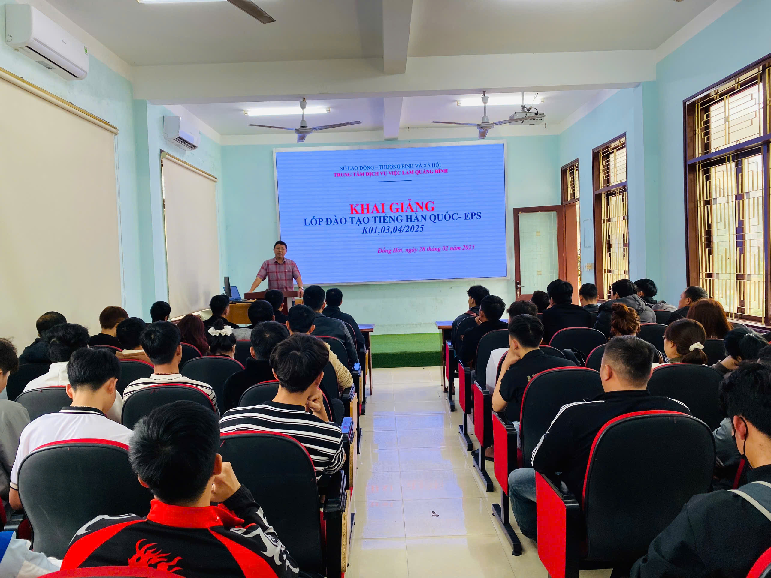 THÔNG BÁO TUYỂN SINH KHÓA HỌC TIẾNG HÀN EPS NĂM 2025